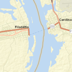 Carolina Street Map