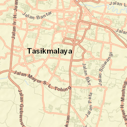 Tasikmalaya Street Map