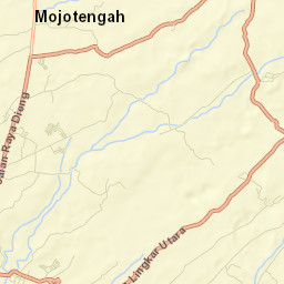 Kabupaten Wonosobo Street Map