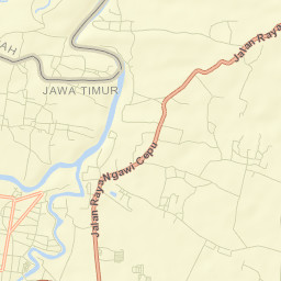 Ngawi Street Map