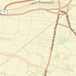 Krian Street Map