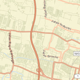 Sidoarjo Street Map