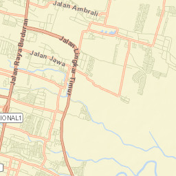Buduran Street Map