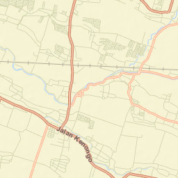 Tulangan Utara Street Map