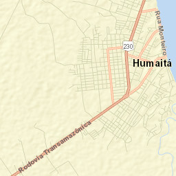 Humaitá Street Map