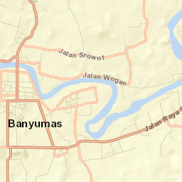 Banyumas Street Map