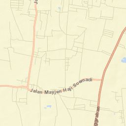 Kabupaten Mojokerto Street Map