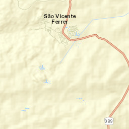 São Vicente Férrer Street Map