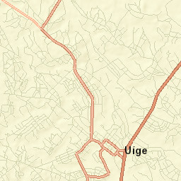 Uíge Street Map