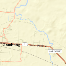 Gombong Street Map