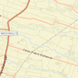 Gatak Street Map