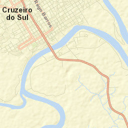 Cruzeiro do Sul Street Map