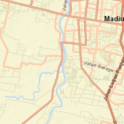 Madiun Street Map