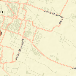 Kota Madiun Street Map