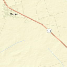 Cedro Street Map