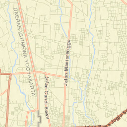 Candi Prambanan Street Map