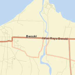Besuki Street Map