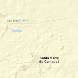 Santa Maria do Cambucá Street Map
