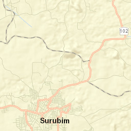 Surubim Street Map