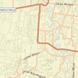 Kasihan Street Map