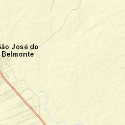São José do Belmonte Street Map