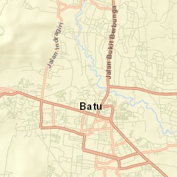 Batu Street Map