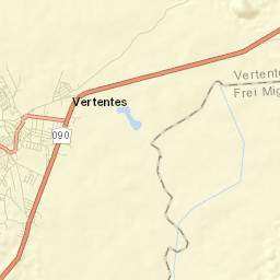 Vertentes Street Map
