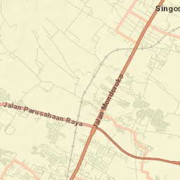 Singosari Street Map