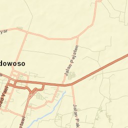 Bondowoso Street Map