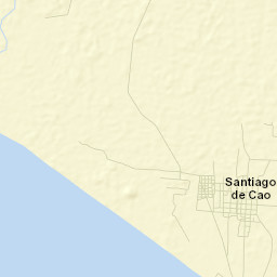 Santiago de Cao Street Map