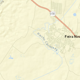 Feira Nova Street Map