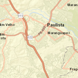 Paulista Street Map