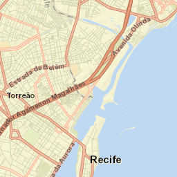 Recife Street Map
