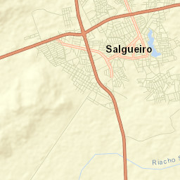 Salgueiro Street Map