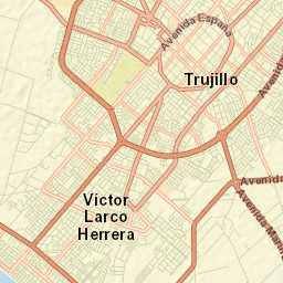 Trujillo Street Map