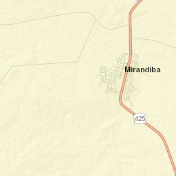 Mirandiba Street Map