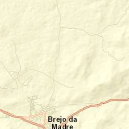Brejo da Madre de Deus Street Map