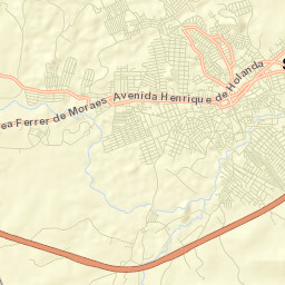 Vitória de Santo Antão Street Map