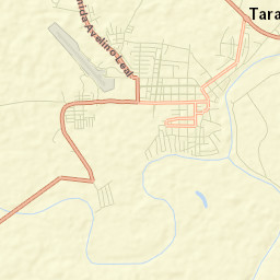 Tarauacá Street Map