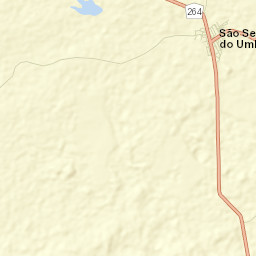 São Sebastião do Umbuzeiro Street Map
