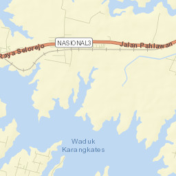 Sumberpucung Street Map