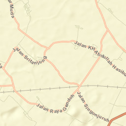 Singojuruh Street Map