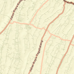 Kabupaten Bangli Street Map