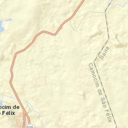 Camocim de São Félix Street Map
