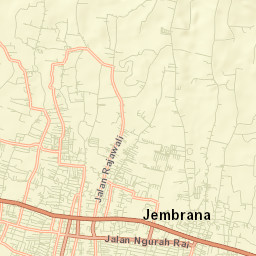 Negara Street Map