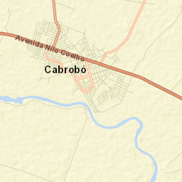 Cabrobó Street Map