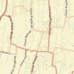 Kabupaten Badung Street Map
