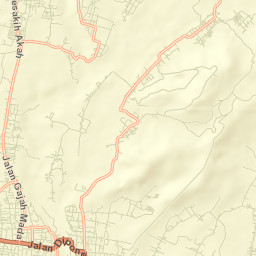 Banjar Wangsian Street Map