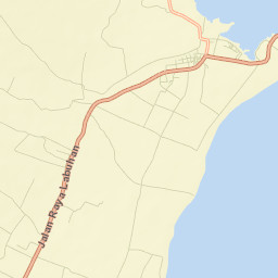 Labuan Lombok Street Map