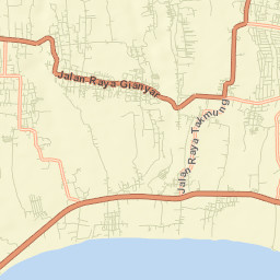 Kabupaten Klungkung Street Map
